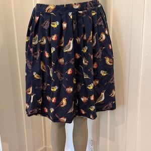 Grace Karin bird print skirt